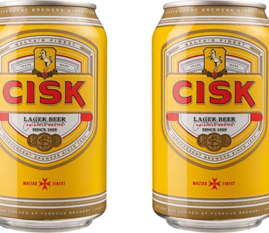 Malta makes it into a can CISK-Lager-330ml-Can