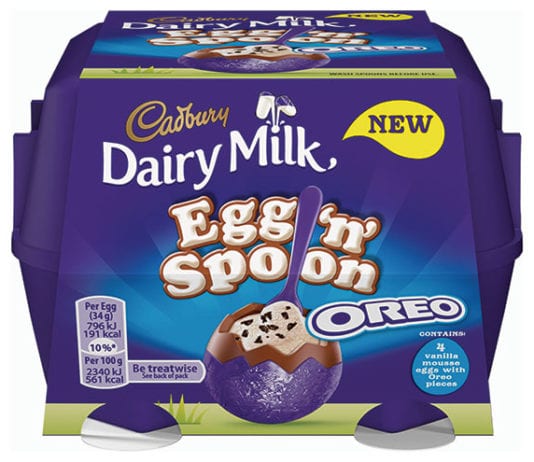 Be prepared for the mini gifting moments Cadbury-Oreo-Egg-n-Spoon