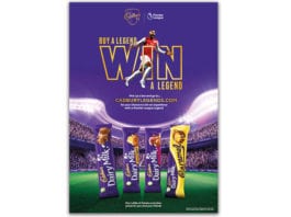 Legendary prizes Buy a legend, win a legend Cadbury promotion