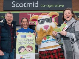 Laughing in the face of adversity Scotmid and Forth 1 launch ‘Kid in the Kitchen’ joke book