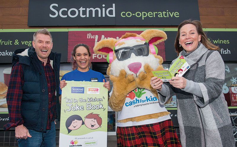 Scotmid and Forth 1 launch ‘Kid in the Kitchen’ joke book
