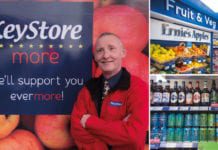 Wilson Rea (pictured) recently converted his Lanark shop to KeyStore More.