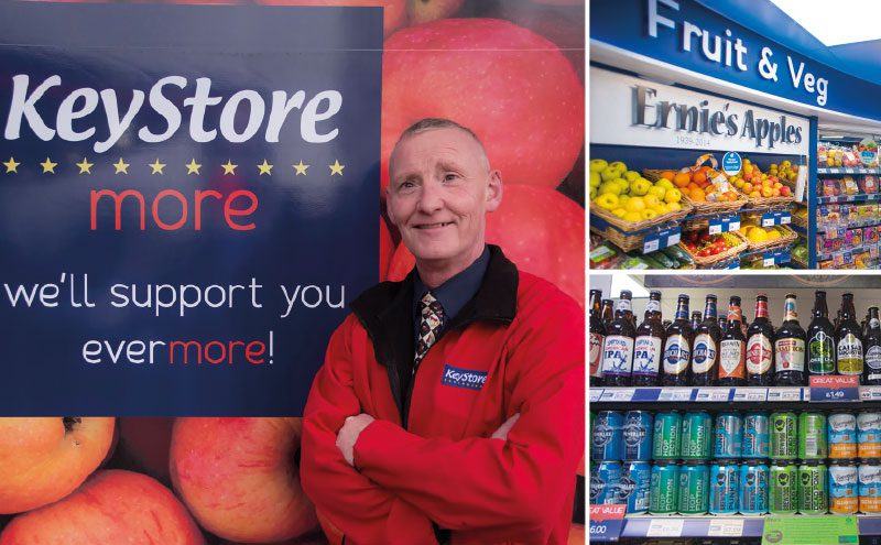 Wilson Rea (pictured) recently converted his Lanark shop to KeyStore More.