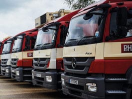 Pain of P&H fall is still being felt P&H trucks