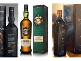 In the spirit of the bard Peathreat from anCnoc, single malt from Loch Lomond and a new Johnnie Walker