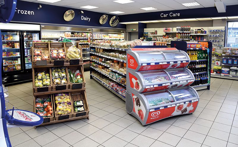 Store layout was designed by Garry and his brother, with assistance from the team at Filshill. Shopfitting was carried out by local specialists Cruden’s.