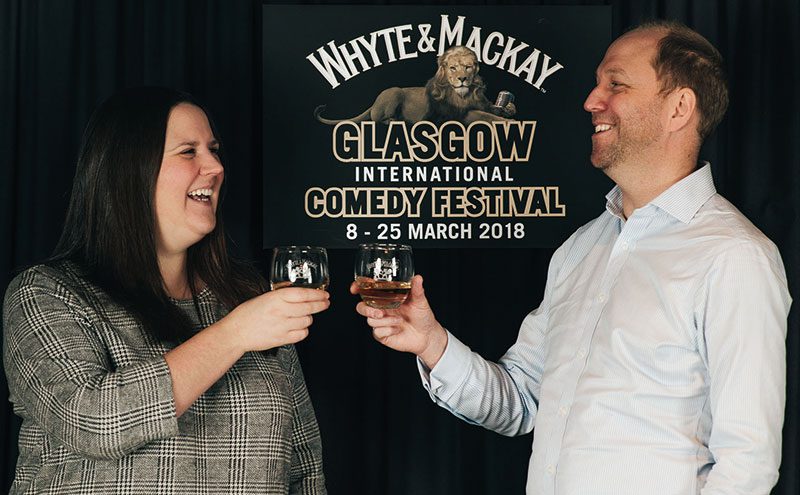 Whyte & Mackay sponsoring Glasgow International Comedy Festival