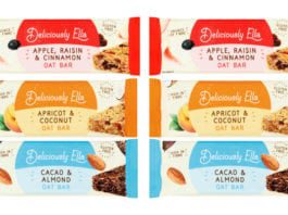 Blogging into the stores Ella Mills new oat bar range