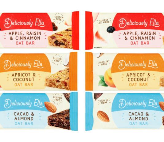 Blogging into the stores Ella Mills new oat bar range