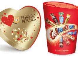 Boxing clever for the big day Ferrero Rocher and Celebrations packs