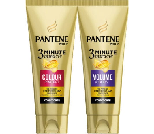 Conditioner lands in UK Pantene bottles