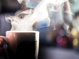 A different cuppa Hot drink steaming