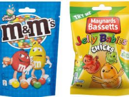 Get cracking for the season M&Ms and Jelly Babies