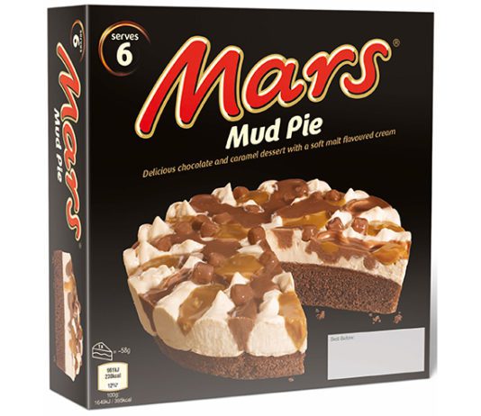 Mars backs frozen treats Mars Mud Pie