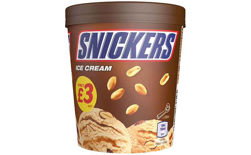 Snickers ice cream