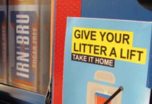 Irn-Bru branded delivery trucks have been carrying “Give Your Litter A Lift” stickers in support of Keep Scotland Beautiful’s anti-roadside litter campaign.