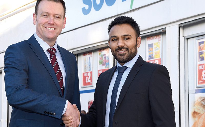 Scotfresh MD Mark Steven and chairman Shaun Marwaha.