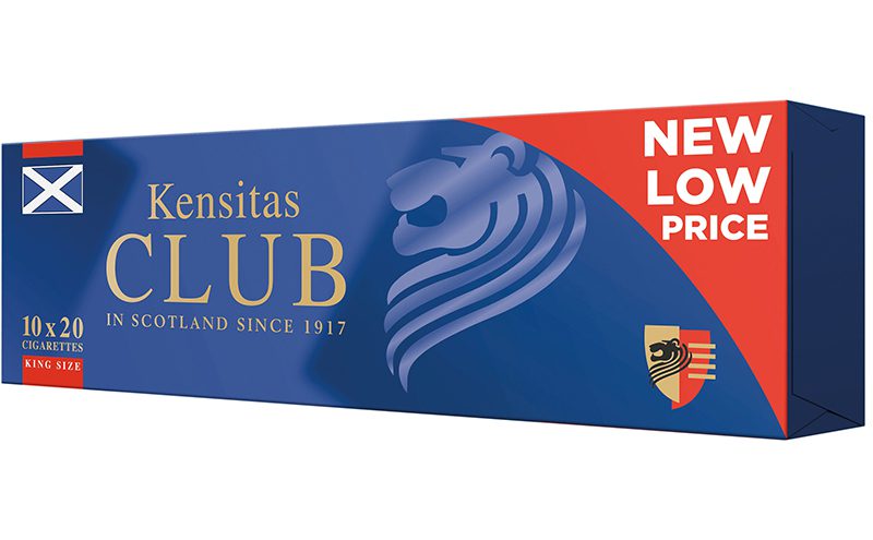 Kensitas Club cigarettes