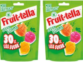 Another year for low and no Fruitella Jelly Foams