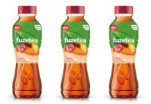 Launched in the UK this year, Fuze Tea from CCEP is already available in 40 other markets.
