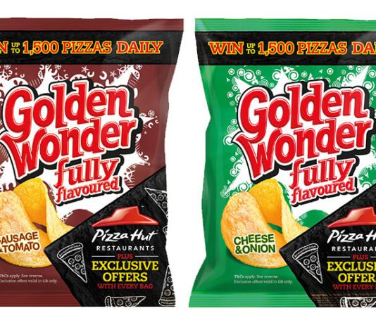 Golden partners Golden Wonder packs