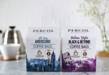 Percol reckons coffee bags provide consumers with a convenient quality coffee.