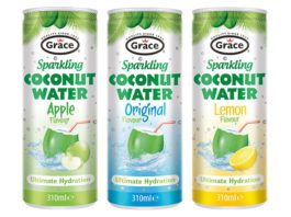 Sparkly NPD Grace Sparkling Coconut Water