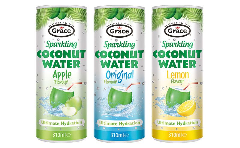 Grace Sparkling Coconut Water
