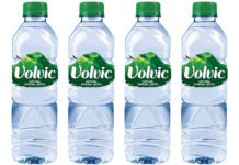 New volvic bottles