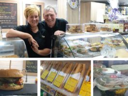 Going great Dennis and Linda Williams’ Premier Deli concept was introduced to their store in August last year. Their burger and chili chicken noodles are bestsellers.
