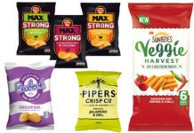 Max Strong is the latest NPD from Walkers, aimed at attracting beer lovers with spicy flavours. Meanwhile, Pipers Crisps Jalepeno & Dill and Sunbites Veggie Harvest are both new products for 2018.