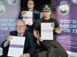 Stamping out proxy purchasing Police holding certificate