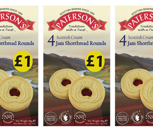 Shortbread is jam packed Patersons shortbread