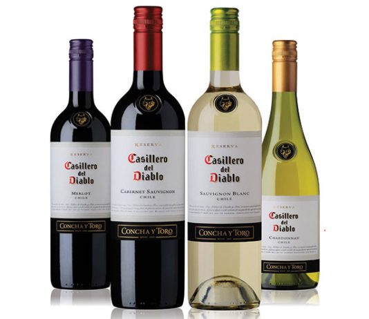 Corks popping from Oz to Chile Chilean Casillero del Diablo is one of the top five wine brands in the UK, China, South Korea and Sweden.