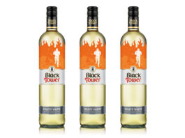 Tower plays dirty Black Tower tough mudder bottle