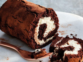 Premium in the freezer Chocolate log