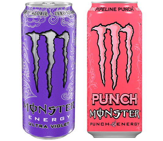 Two big monsters Monster Punch and Violet