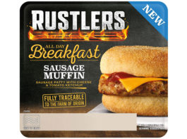 Rustling up a breakfast Rustlers Breakfast Muffin