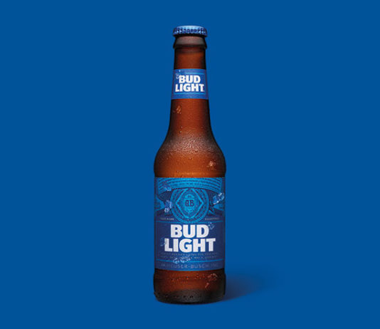Light beer shows it has bottle UK-Bud-Light-bottle