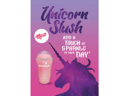 Sparkly slush Unicorn slush poster