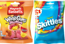 Wine gums and skittles