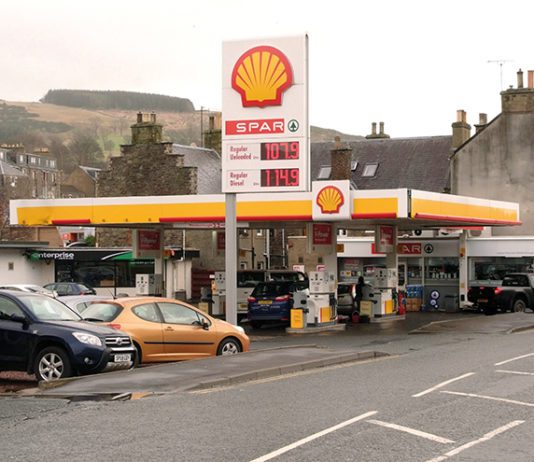 Beast slays Petrol sales Shell forecourt