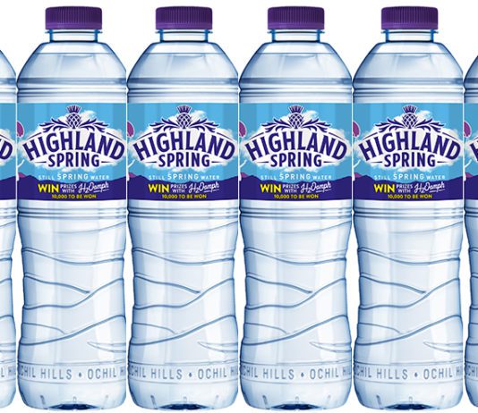 Water sales are swelling Highland Spring