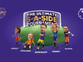 Be on the park or get into one Cadbury 5 aside
