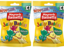 Grown up promotion Jelly Babies