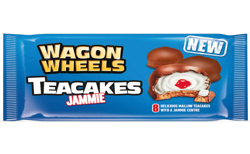 Wagon wheel teacakes