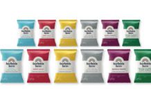 Fairfields rebranded crisp packets