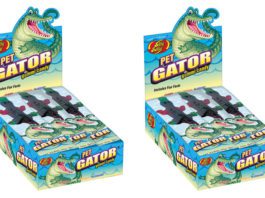 Sugar treats packing real bite Jelly Belly pet gator range