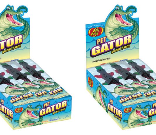 Sugar treats packing real bite Jelly Belly pet gator range
