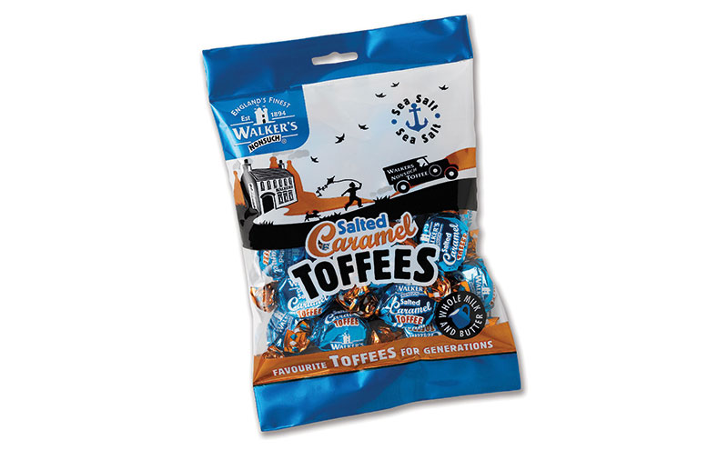 Walkers caramel toffee